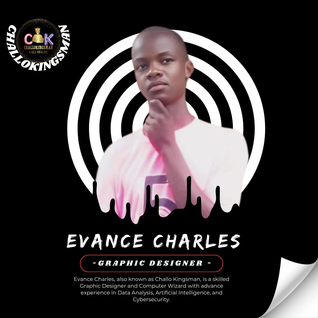Evance Charles - Web Developer and Graphic Designer